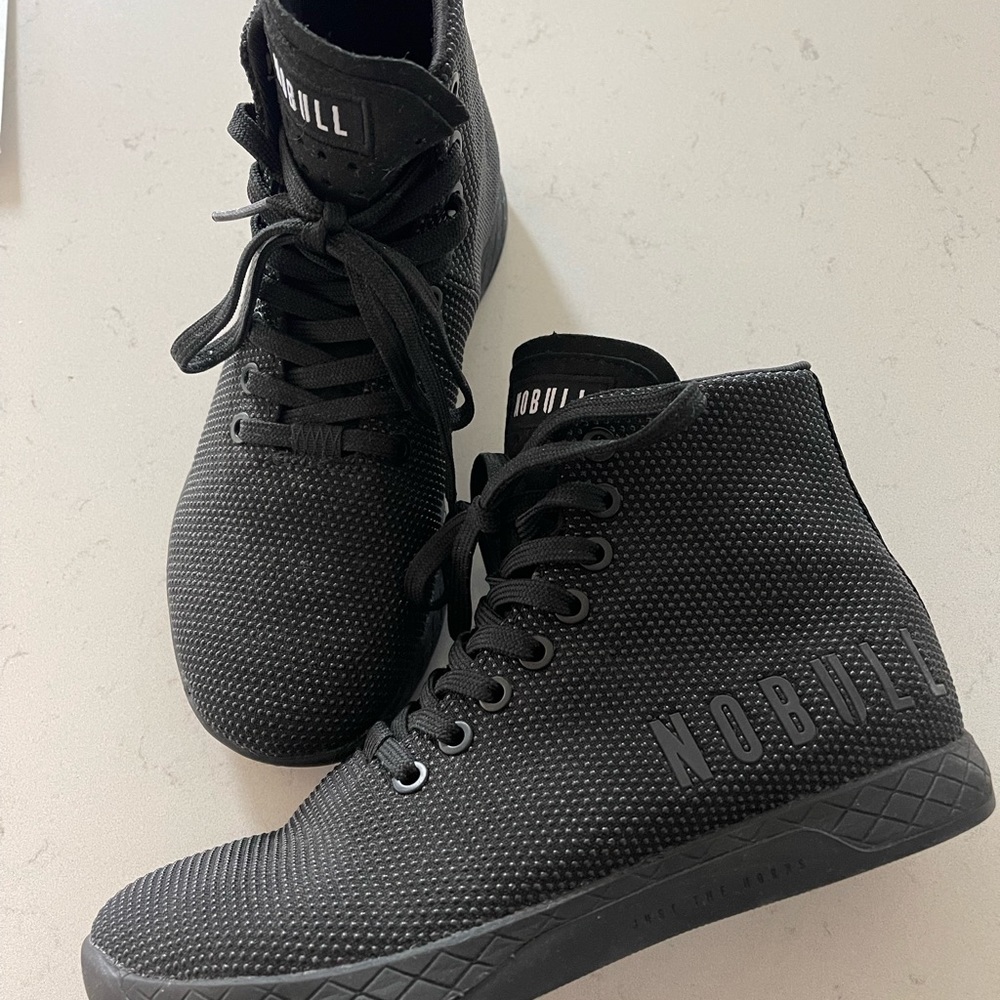 NOBULL - High-Top Black Trainer - Size 7 - Brand New - Never Worn